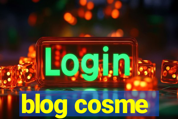 blog cosme