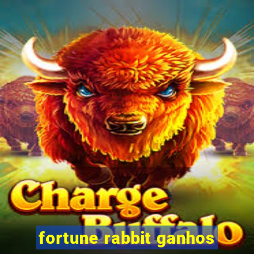 fortune rabbit ganhos