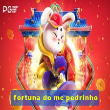 fortuna do mc pedrinho