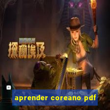 aprender coreano pdf