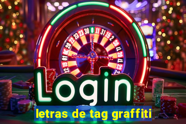 letras de tag graffiti