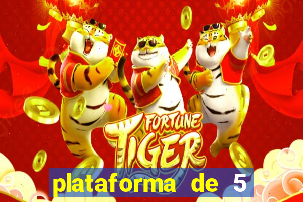 plataforma de 5 reais fortune tiger