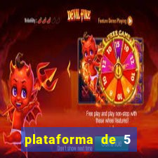 plataforma de 5 reais fortune tiger