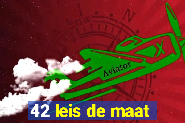 42 leis de maat