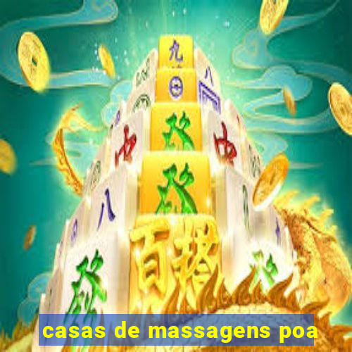 casas de massagens poa