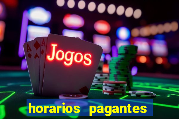 horarios pagantes fortune tiger bet7k