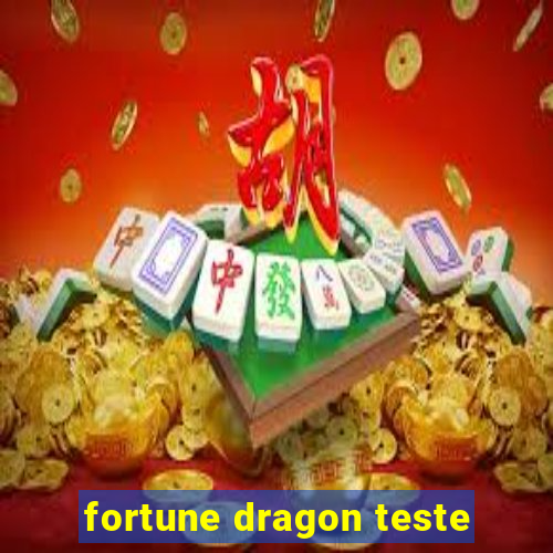 fortune dragon teste