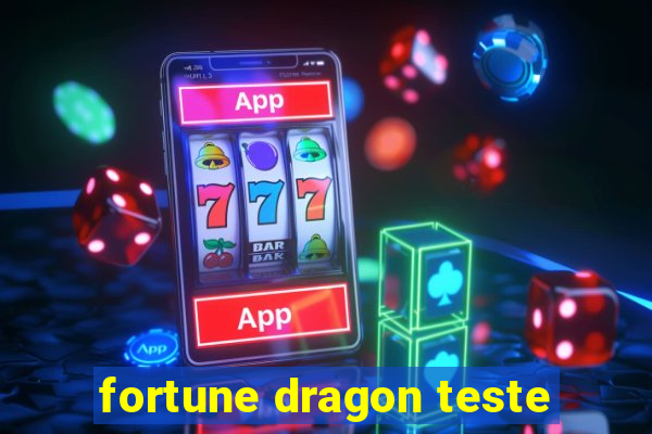 fortune dragon teste