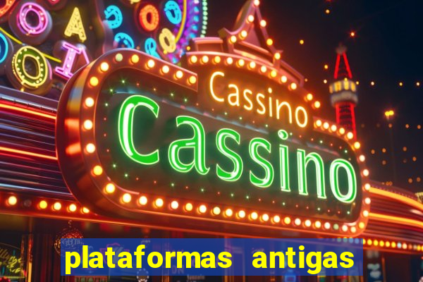 plataformas antigas de jogos