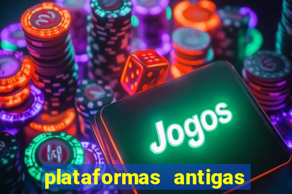 plataformas antigas de jogos