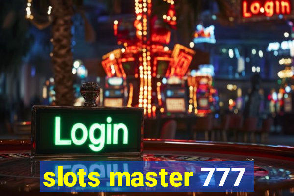 slots master 777