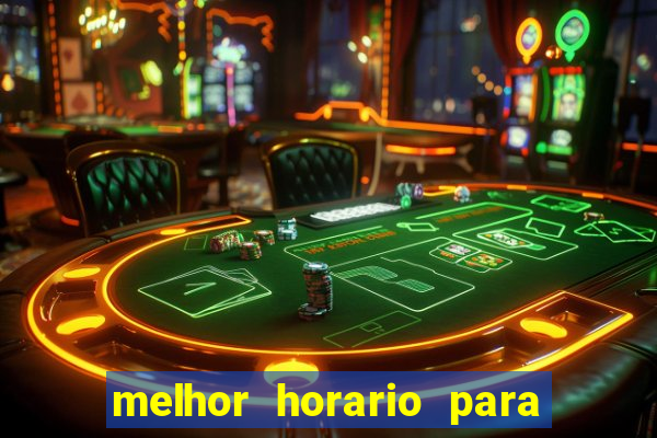 melhor horario para jogar fortune rabbit