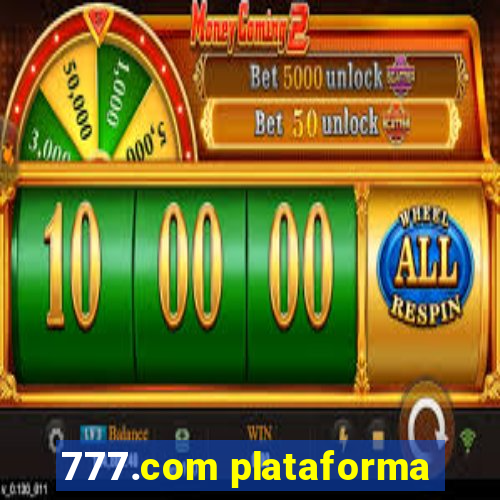 777.com plataforma