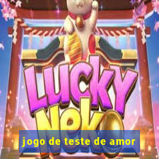 jogo de teste de amor