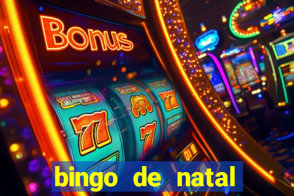 bingo de natal para imprimir gratis