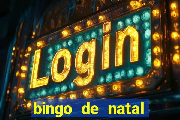 bingo de natal para imprimir gratis