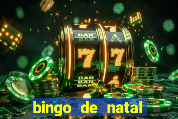 bingo de natal para imprimir gratis