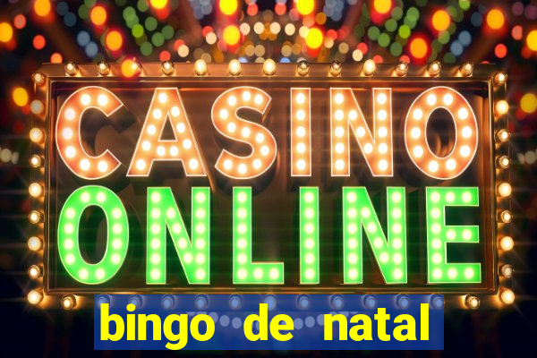 bingo de natal para imprimir gratis