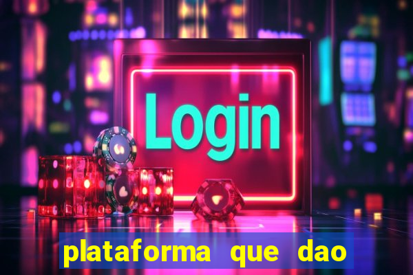 plataforma que dao bonus no cadastro