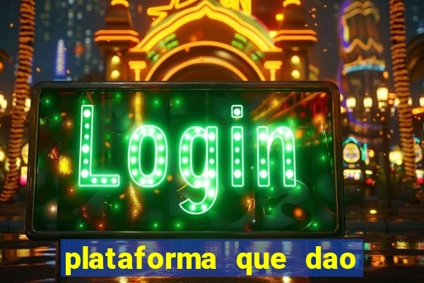 plataforma que dao bonus no cadastro