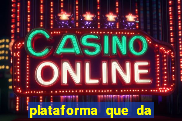 plataforma que da 30 reais para jogar