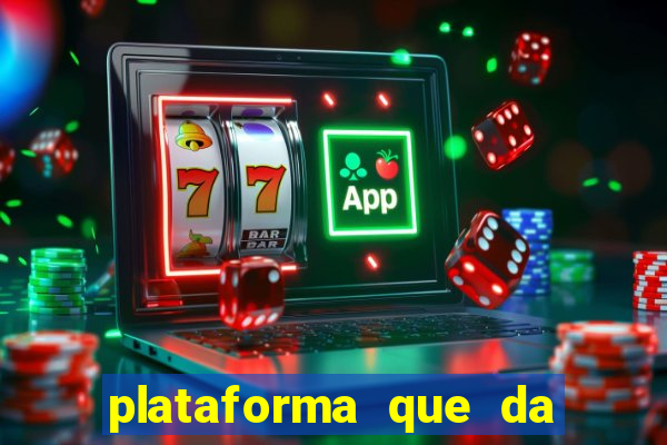 plataforma que da 30 reais para jogar