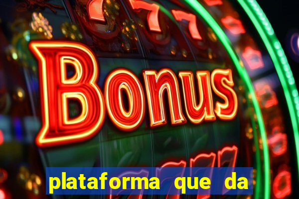 plataforma que da 30 reais para jogar