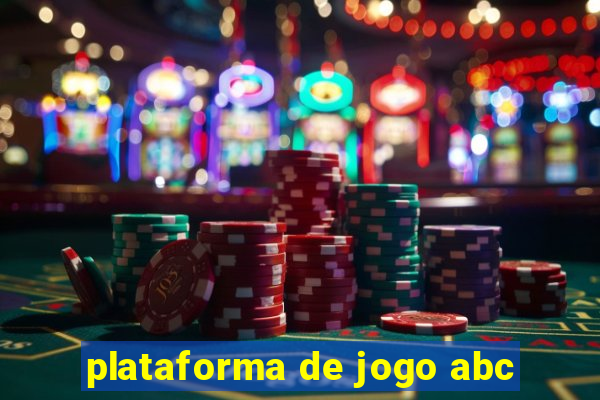 plataforma de jogo abc