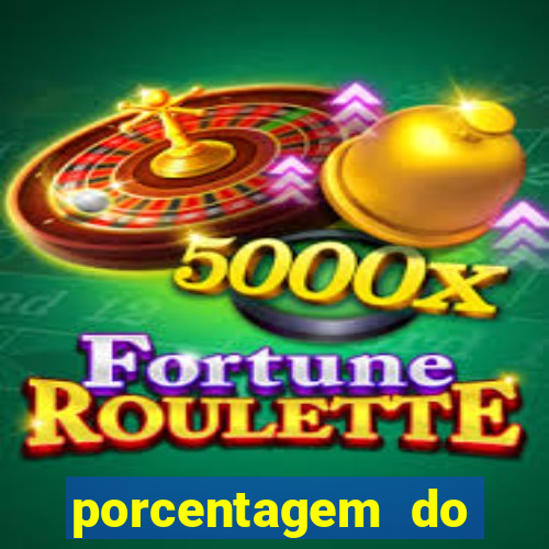 porcentagem do fortune rabbit