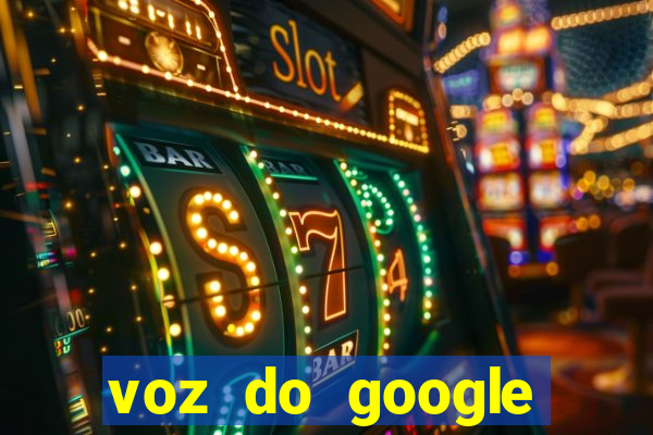 voz do google tradutor homem