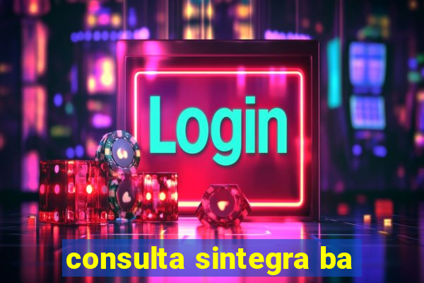 consulta sintegra ba