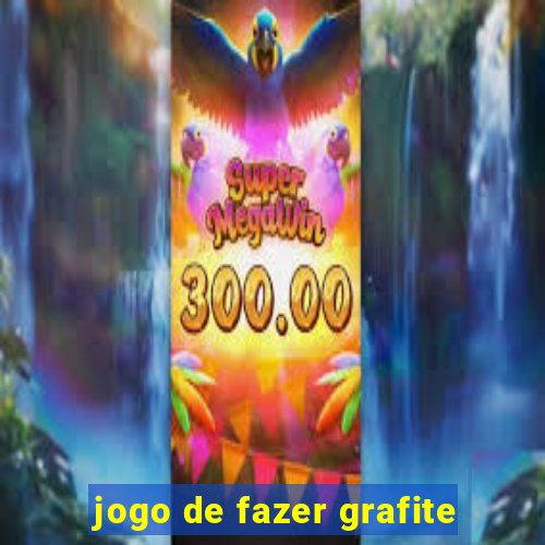 jogo de fazer grafite