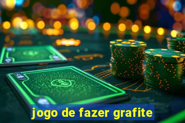 jogo de fazer grafite