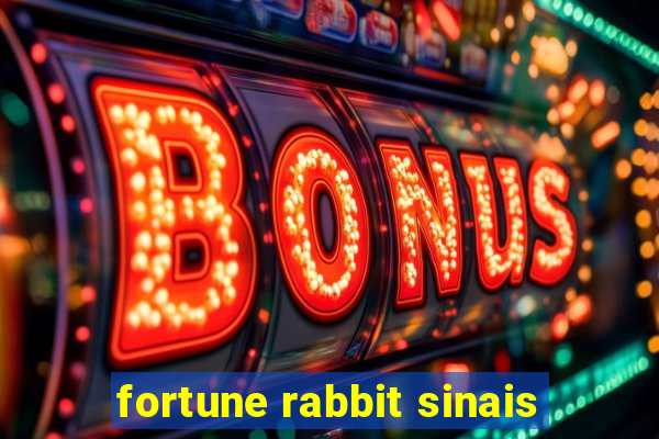 fortune rabbit sinais