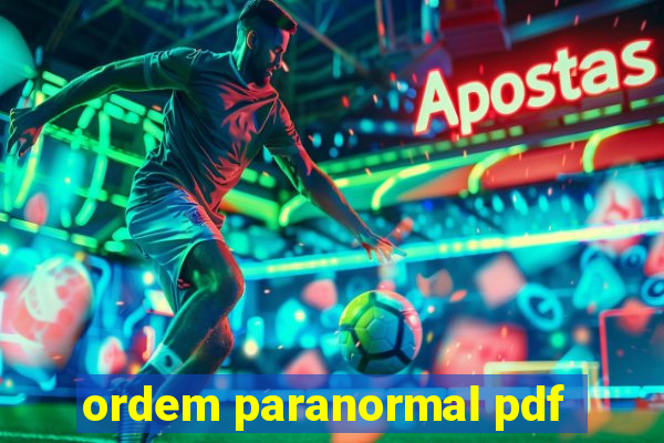 ordem paranormal pdf