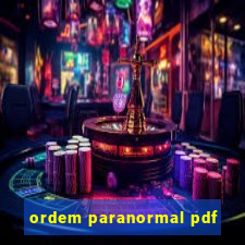 ordem paranormal pdf