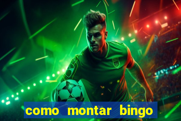 como montar bingo brinquedos toia