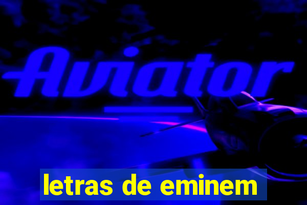 letras de eminem