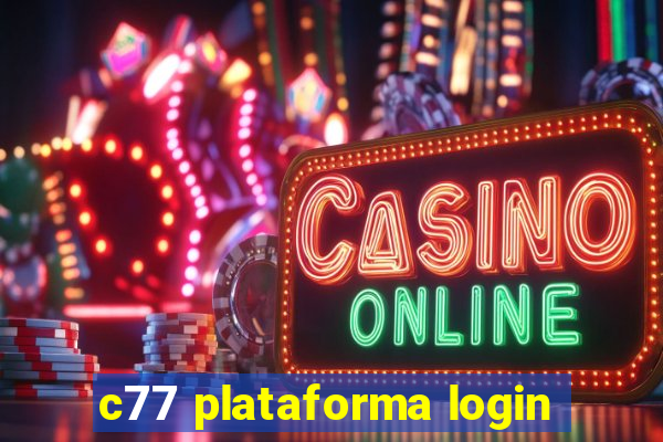 c77 plataforma login