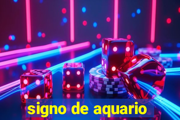 signo de aquario