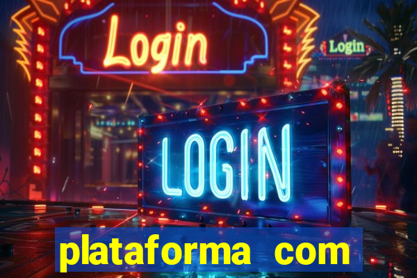 plataforma com porcentagem de ganhos