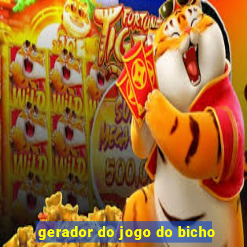 gerador do jogo do bicho