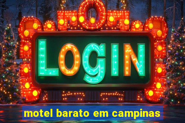 motel barato em campinas