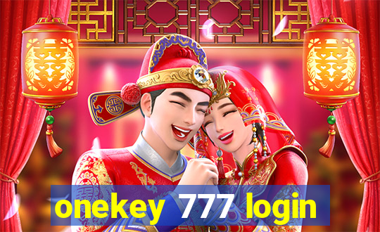 onekey 777 login