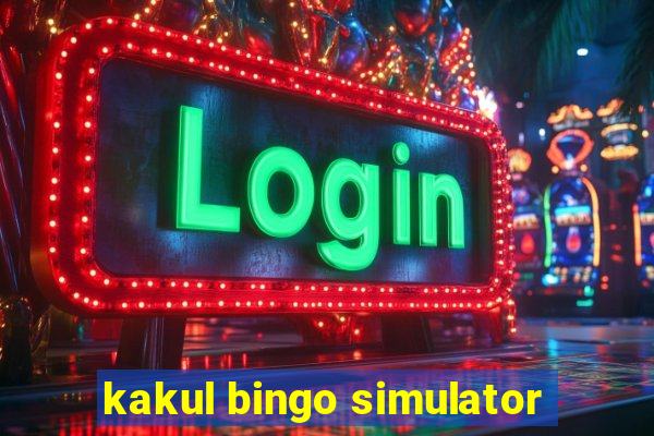 kakul bingo simulator