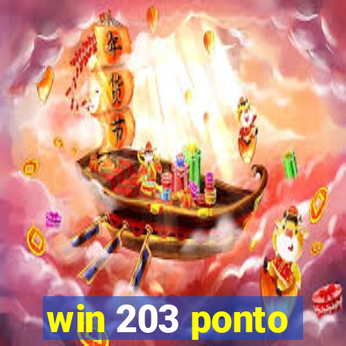 win 203 ponto