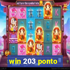 win 203 ponto