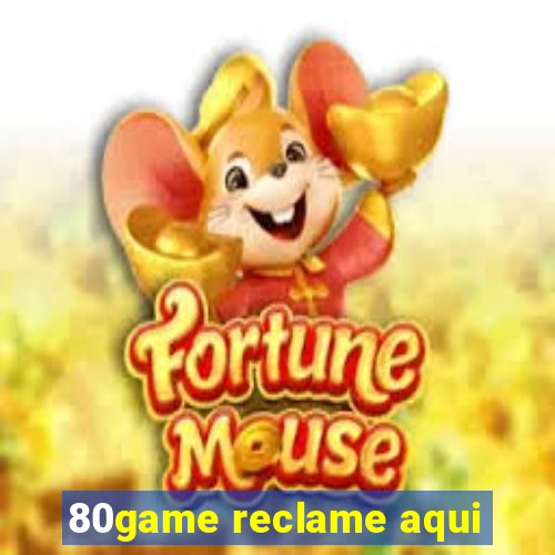 80game reclame aqui