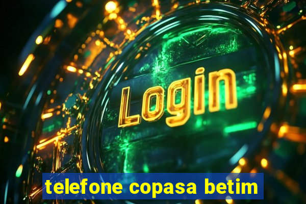 telefone copasa betim