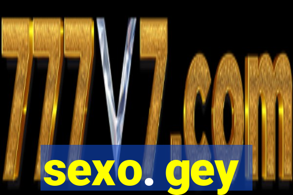 sexo. gey